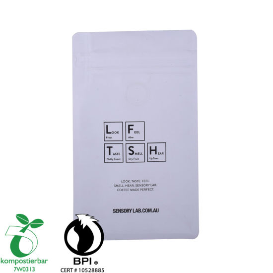 Plastic Zip Lock Clear Window Corn Starch Bag Factory China